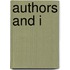 Authors And I