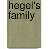 Hegel's Family door Keith Waldrop