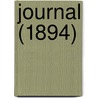 Journal (1894) by Cincinnati Society of Natural History