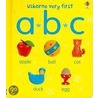 Very First Abc door Jo Litchfield