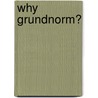 Why Grundnorm? door Uta Bindreiter