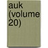 Auk (Volume 20)