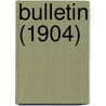Bulletin (1904) door California State Mining Bureau