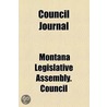 Council Journal door Montana Legislative Assembly Council