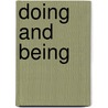Doing and Being by Joram Graf Haber