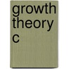 Growth Theory C door Dipankar Dasgupta