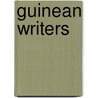 Guinean Writers door Not Available