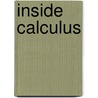 Inside Calculus by George R. Exner