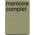 Memoire Complet