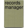 Records Manager door Onbekend