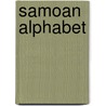 Samoan Alphabet door Lori Phillips