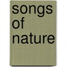 Songs Of Nature door Various.