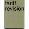 Tariff Revision by American Academy of Political Science