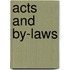 Acts And By-Laws