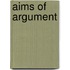 Aims of Argument