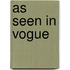 As Seen in Vogue