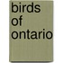 Birds of Ontario