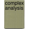 Complex Analysis door Mario O. Gonzalez