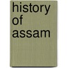 History Of Assam door John McBrewster