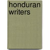 Honduran Writers by Not Available