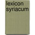 Lexicon Syriacum