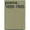 Poems, 1899-1905 door William Butler Yeats