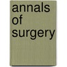 Annals Of Surgery door American Surgical Association