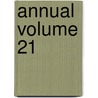 Annual  Volume 21 door British School Athens