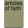 Articles of Faith door Stoller Valerie