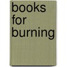 Books For Burning door Antonio Negri