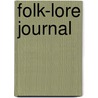 Folk-Lore Journal by South African Folk-Lore Committee