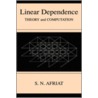 Linear Dependence door Sydney N. Afriat