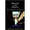 Memory And Making by Jerome Mazzaro