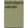 Nicholas's Values door Sharon Scott