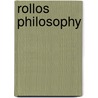 Rollos Philosophy door Onbekend