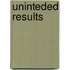 Uninteded Results