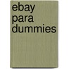 eBay Para Dummies door Marsha Collier