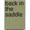 Back in the Saddle by Cathy Hapka