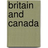 Britain and Canada by Lyon