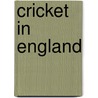 Cricket in England door Not Available