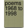 Poems 1968 to 1998 door Paul Muldoon