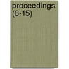 Proceedings (6-15) door Anglo-Russian Society