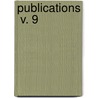 Publications  V. 9 by Manx Society
