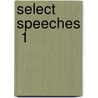 Select Speeches  1 door Daniel O'Connell