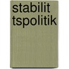 Stabilit Tspolitik by Horst Tomann