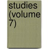 Studies (Volume 7) door University of Toronto