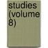Studies (Volume 8)