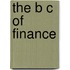 The B C Of Finance