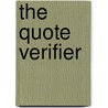 The Quote Verifier door Ralph Keyes