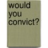 Would You Convict?